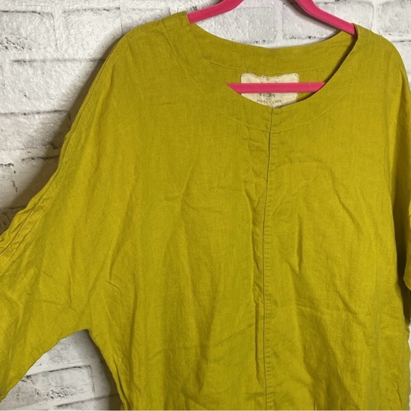 Not Perfect Linen tunic oversized - Picture 3 of 4